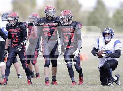 Thumbnail 3 in Platte Canyon vs Peyton (CHSAA 1A Playoff) photogallery.