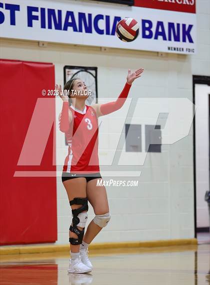 Thumbnail 1 in Albany vs Strawn (Eastland Volleyball Showdown 2025) photogallery.