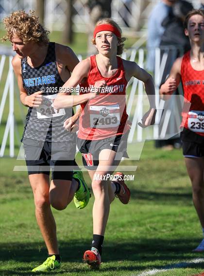 Thumbnail 2 in UIL 5A Boys Cross Country State Final photogallery.