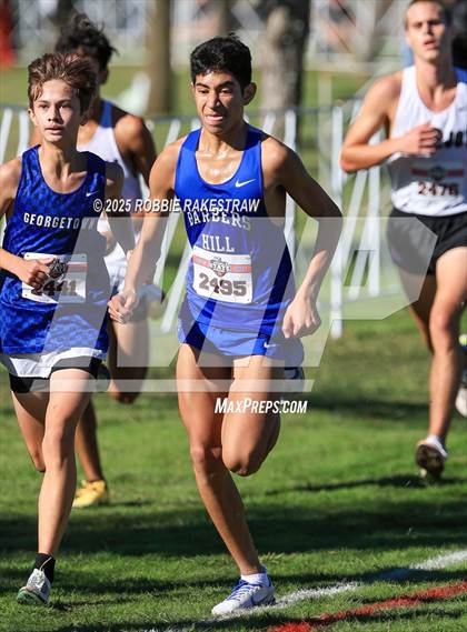 Thumbnail 2 in UIL 5A Boys Cross Country State Final photogallery.