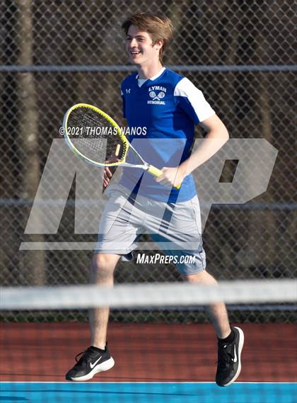 Thumbnail 3 in Woodstock Academy @ Lyman Memorial (Scrimmage) photogallery.