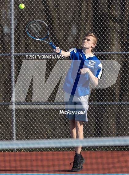Thumbnail 1 in Woodstock Academy @ Lyman Memorial (Scrimmage) photogallery.