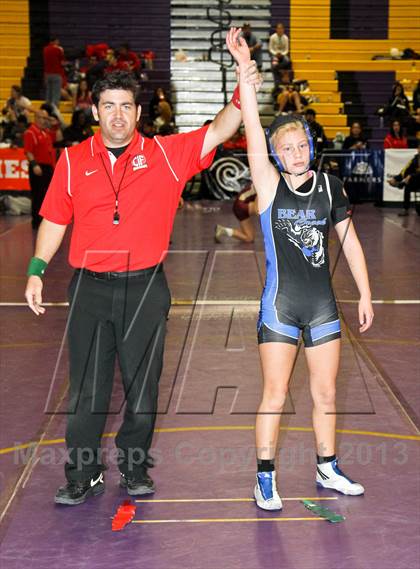 Thumbnail 2 in CIF State Girls Wrestling Championships (Consolation Finals) photogallery.