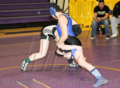 Thumbnail 2 in CIF State Girls Wrestling Championships (Consolation Finals) photogallery.