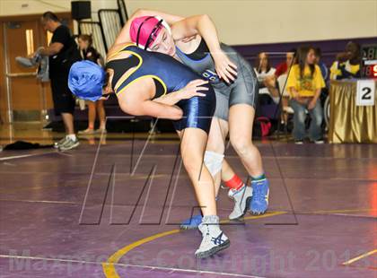 Thumbnail 2 in CIF State Girls Wrestling Championships (Consolation Finals) photogallery.