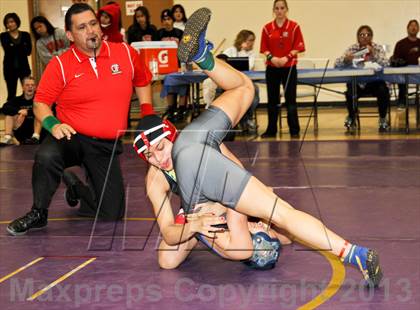 Thumbnail 3 in CIF State Girls Wrestling Championships (Consolation Finals) photogallery.