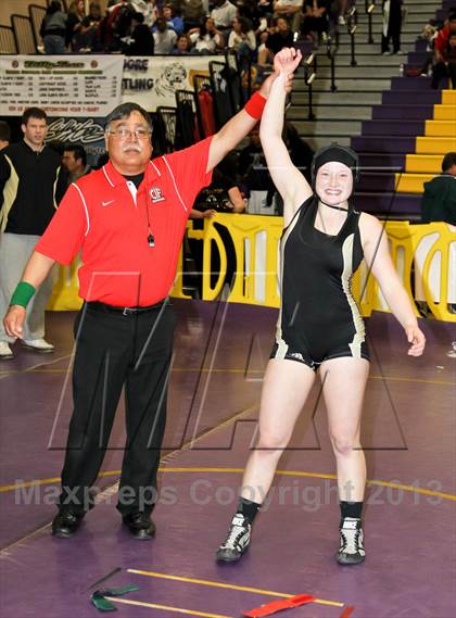 Thumbnail 3 in CIF State Girls Wrestling Championships (Consolation Finals) photogallery.