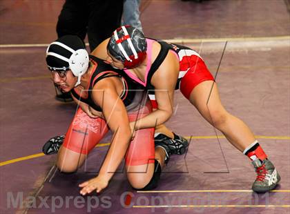 Thumbnail 2 in CIF State Girls Wrestling Championships (Consolation Finals) photogallery.