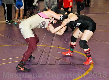 Thumbnail 3 in CIF State Girls Wrestling Championships (Consolation Finals) photogallery.