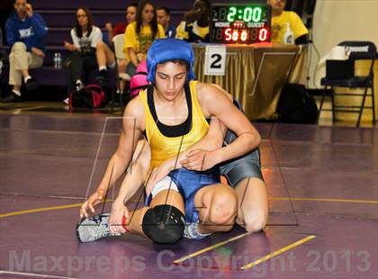 Thumbnail 2 in CIF State Girls Wrestling Championships (Consolation Finals) photogallery.