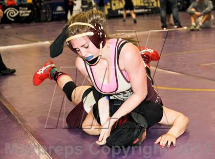 Thumbnail 1 in CIF State Girls Wrestling Championships (Consolation Finals) photogallery.