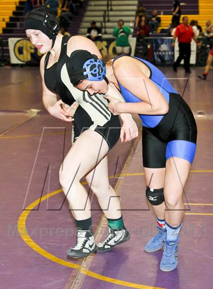 Thumbnail 3 in CIF State Girls Wrestling Championships (Consolation Finals) photogallery.