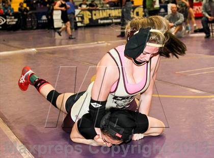 Thumbnail 2 in CIF State Girls Wrestling Championships (Consolation Finals) photogallery.