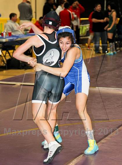 Thumbnail 1 in CIF State Girls Wrestling Championships (Consolation Finals) photogallery.