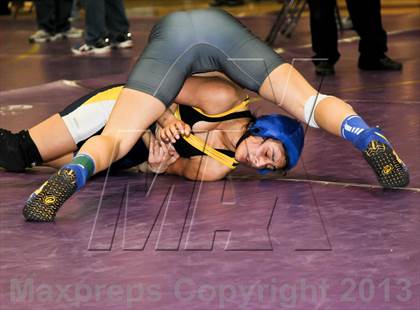 Thumbnail 2 in CIF State Girls Wrestling Championships (Consolation Finals) photogallery.