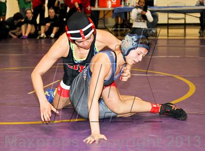 Thumbnail 2 in CIF State Girls Wrestling Championships (Consolation Finals) photogallery.
