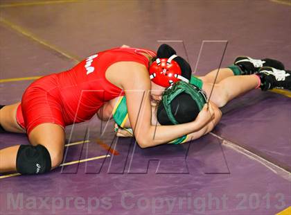 Thumbnail 3 in CIF State Girls Wrestling Championships (Consolation Finals) photogallery.