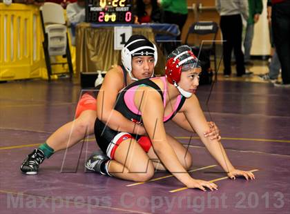 Thumbnail 1 in CIF State Girls Wrestling Championships (Consolation Finals) photogallery.