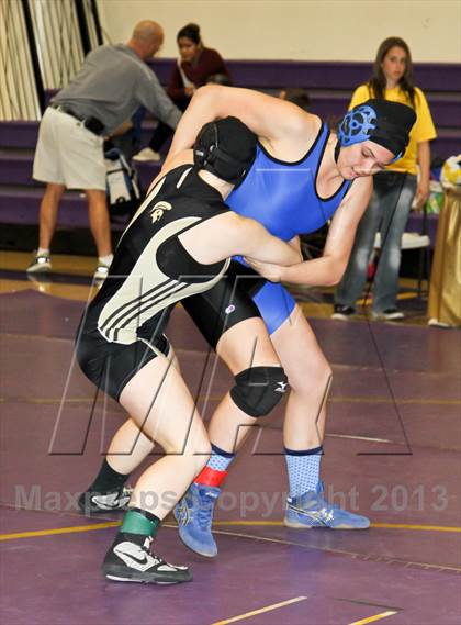Thumbnail 1 in CIF State Girls Wrestling Championships (Consolation Finals) photogallery.