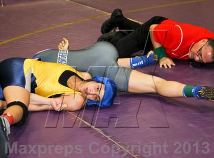 Thumbnail 2 in CIF State Girls Wrestling Championships (Consolation Finals) photogallery.