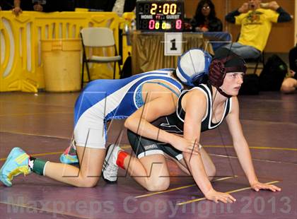 Thumbnail 1 in CIF State Girls Wrestling Championships (Consolation Finals) photogallery.