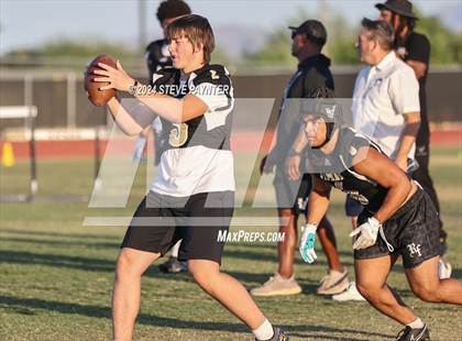 Thumbnail 2 in Verrado Black vs. Gold (Spring Football) photogallery.