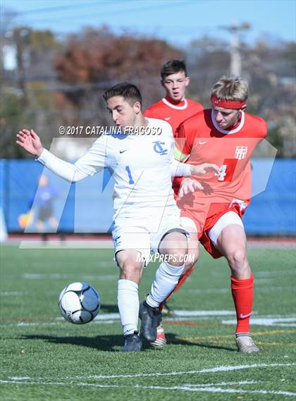 Thumbnail 2 in Center Moriches vs. Ichabod Crane (NYSPHSAA Class B Final) photogallery.
