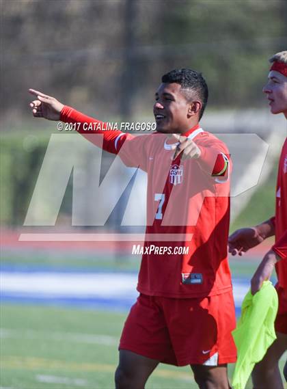 Thumbnail 2 in Center Moriches vs. Ichabod Crane (NYSPHSAA Class B Final) photogallery.