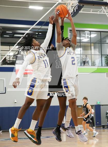 Thumbnail 3 in Forsyth Country Day vs Nansemond Suffolk Academy (Lowcountry Roundball Classic) photogallery.