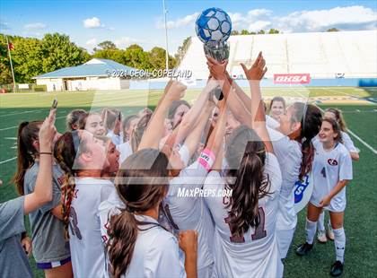 Thumbnail 1 in Johns Creek vs. Cambridge (GHSA 6A Championship) photogallery.