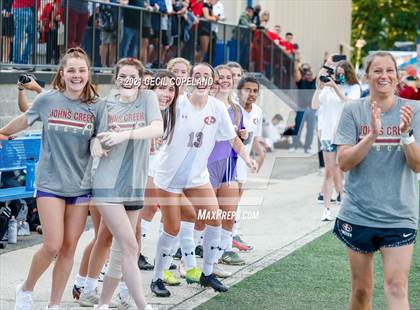 Thumbnail 2 in Johns Creek vs. Cambridge (GHSA 6A Championship) photogallery.
