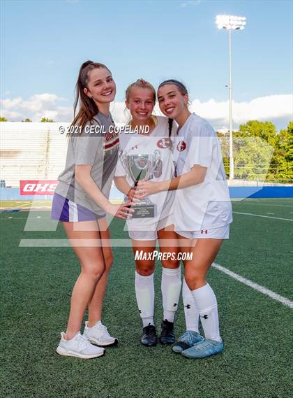 Thumbnail 1 in Johns Creek vs. Cambridge (GHSA 6A Championship) photogallery.
