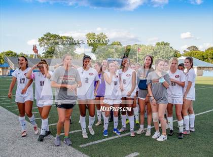 Thumbnail 3 in Johns Creek vs. Cambridge (GHSA 6A Championship) photogallery.