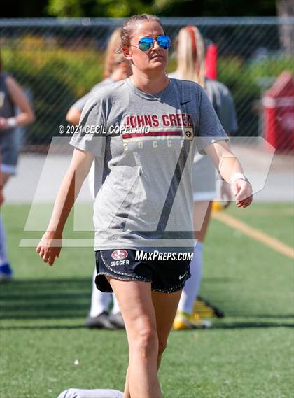 Thumbnail 2 in Johns Creek vs. Cambridge (GHSA 6A Championship) photogallery.