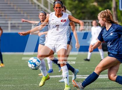 Thumbnail 2 in Johns Creek vs. Cambridge (GHSA 6A Championship) photogallery.