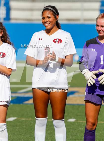 Thumbnail 1 in Johns Creek vs. Cambridge (GHSA 6A Championship) photogallery.
