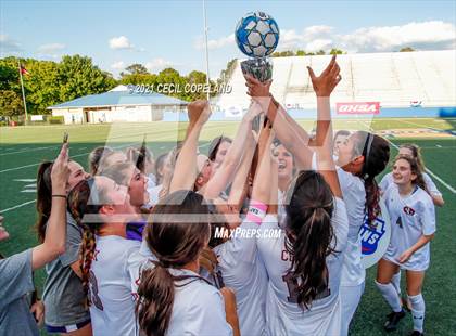 Thumbnail 2 in Johns Creek vs. Cambridge (GHSA 6A Championship) photogallery.