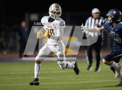 Thumbnail 3 in Yuba City vs Vista del Lago (CIF SJS D3 Round 1 Playoff) photogallery.