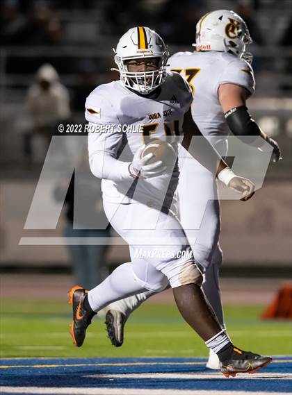 Thumbnail 2 in Yuba City vs Vista del Lago (CIF SJS D3 Round 1 Playoff) photogallery.