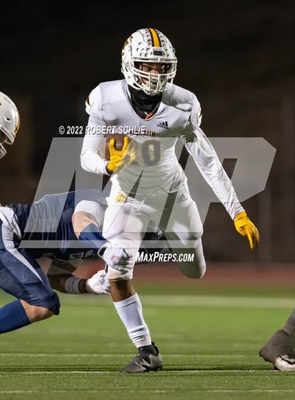 Thumbnail 3 in Yuba City vs Vista del Lago (CIF SJS D3 Round 1 Playoff) photogallery.