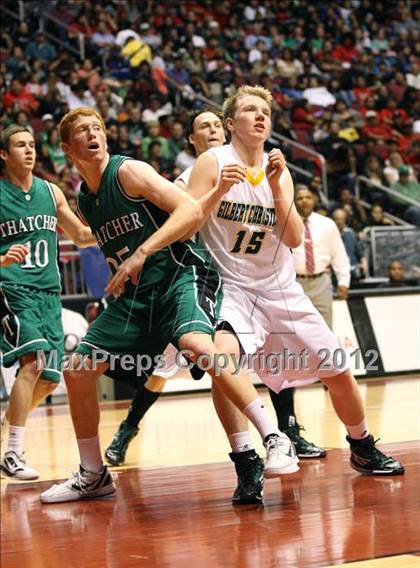 Thumbnail 1 in Gilbert Christian vs. Thatcher (AIA D3 Final) photogallery.