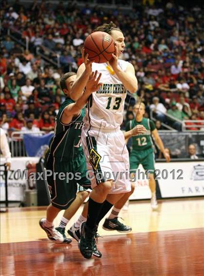 Thumbnail 2 in Gilbert Christian vs. Thatcher (AIA D3 Final) photogallery.