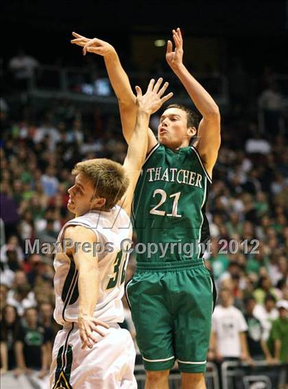 Thumbnail 2 in Gilbert Christian vs. Thatcher (AIA D3 Final) photogallery.