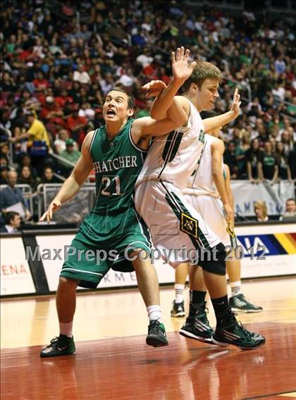 Thumbnail 3 in Gilbert Christian vs. Thatcher (AIA D3 Final) photogallery.