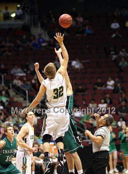 Thumbnail 2 in Gilbert Christian vs. Thatcher (AIA D3 Final) photogallery.