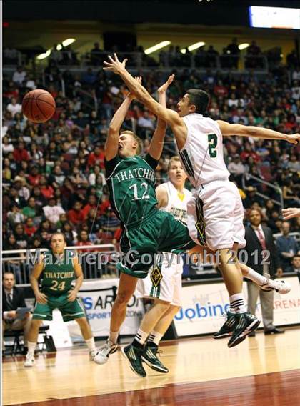 Thumbnail 2 in Gilbert Christian vs. Thatcher (AIA D3 Final) photogallery.