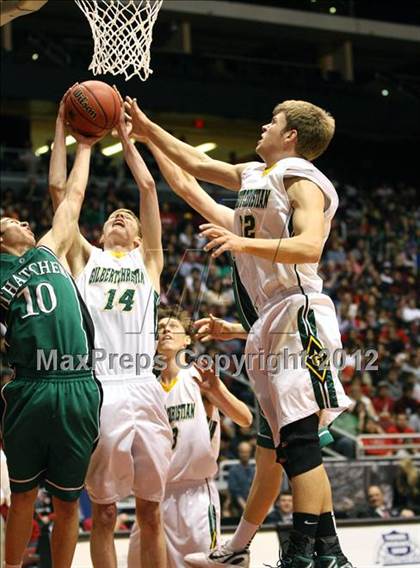 Thumbnail 2 in Gilbert Christian vs. Thatcher (AIA D3 Final) photogallery.