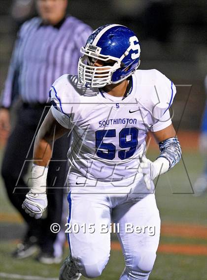 Thumbnail 3 in Southington vs Darien (CIAC Class LL Semifinal) photogallery.