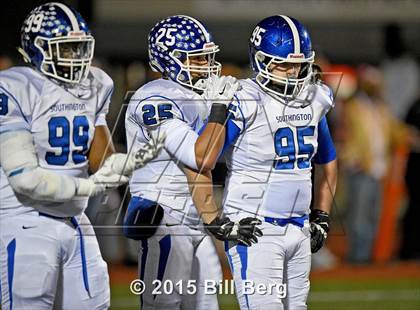 Thumbnail 1 in Southington vs Darien (CIAC Class LL Semifinal) photogallery.