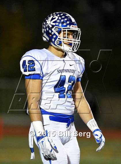 Thumbnail 1 in Southington vs Darien (CIAC Class LL Semifinal) photogallery.